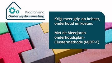 Wat betekent een MJOP-C voor jouw schoolgebouwen? | Praktijkervaring Lucas Onderwijs (korte versie)