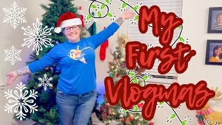 MY FIRST VLOGMAS! Day 1: December calendar, Christmas decor shopping &amp; a new Christmas tree!