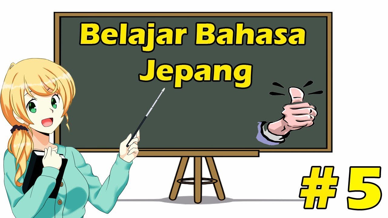 BELAJAR BAHASA JEPANG SEHARI HARI  PART 5 YouTube