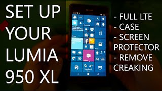 How to Set Up Your Lumia 950 XL (AT&T LTE fix, Covers, Protectors, & More)