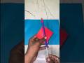 🤩❤️Make Your Own Flying Rocket at Home! ✈️ #diy #shorts #crafts #papercrafts #howtomake