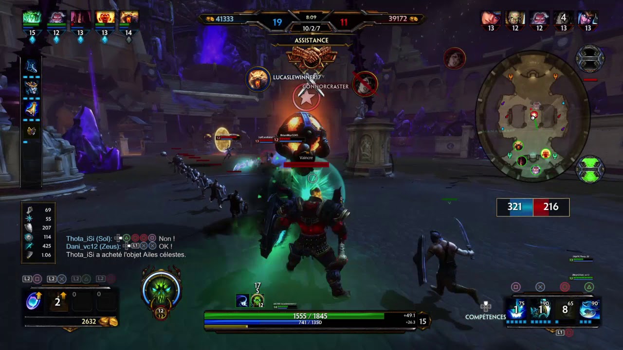 SMITE_Xing tian en mode Arene Corompue