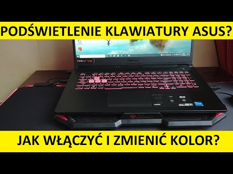 Wideo: Jak zmienić kolor klawiatury na laptopie?