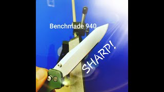 Sharpening a Benchmade 940