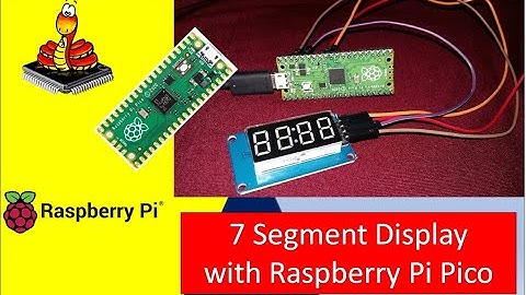 (Demo) TM1637 4-Digit 7 Segment Display Module with Raspberry Pi Pico