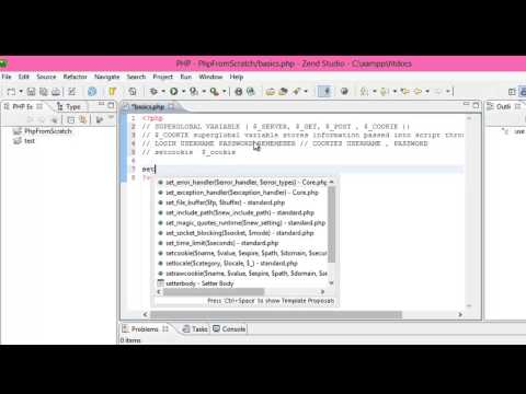 20 - Variables - Superglobal Variables - $_COOKIE