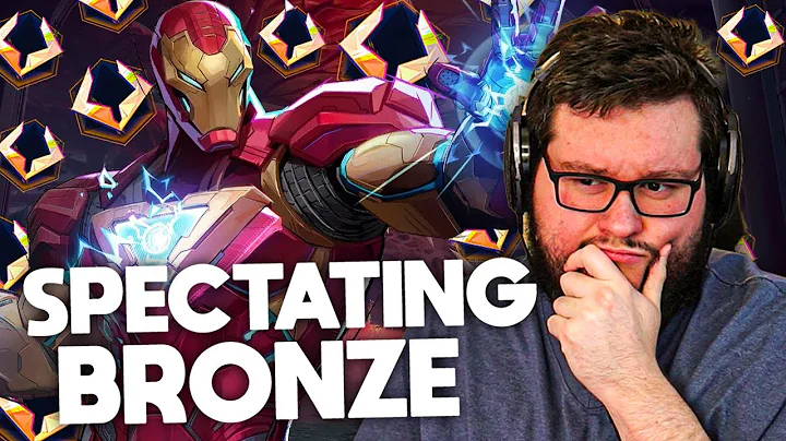 I Spectated A Bronze Iron Man In Marvel Rivals