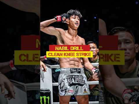 CLEAN KNEE STRIKE | NABIL DRILL #muaythai #muaythaitechnique #nabilamaharani