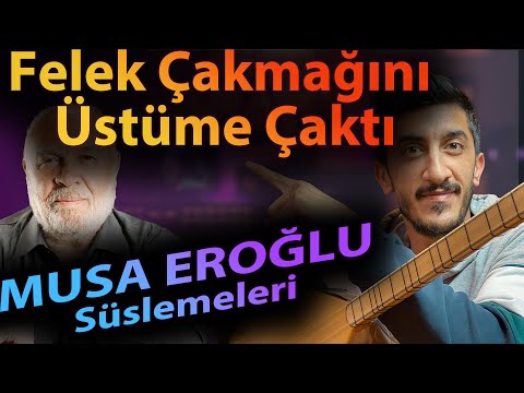 FELEK ÇAKMAĞINI ÜSTÜME ÇAKTI SOLEFJ SAZ NOTALARI | MUSA EROĞLU Felek Çakmağını Kısa Sap Bağlama Ders