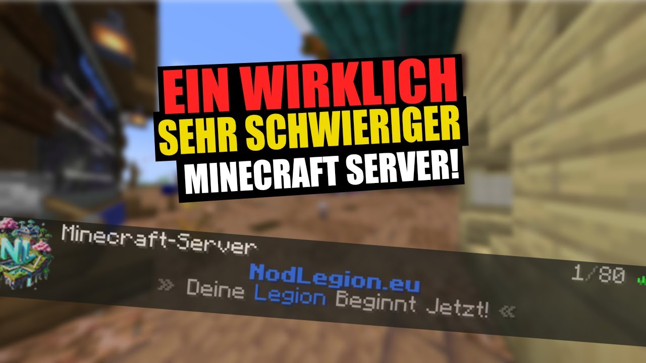 Ein SCHWIERIGER OneBlock Server! | Minecraft Server Vorstellung, 1.21.4