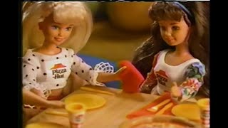 Pizza Party Skipper (Mattel) TV Commercial - 1994 screenshot 5