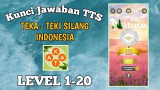 Game Pengasah Otak | Word Connect | Teka-Teki Silang Indonesia Level 1-20 screenshot 5