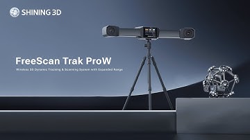 FreeScan Trak ProW | Wireless 3D Dynamic Tracking & Scanning System with Expanded Range