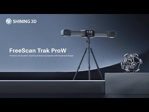 FreeScan Trak ProW | Wireless 3D Dynamic Tracking & Scanning System with Expanded Range