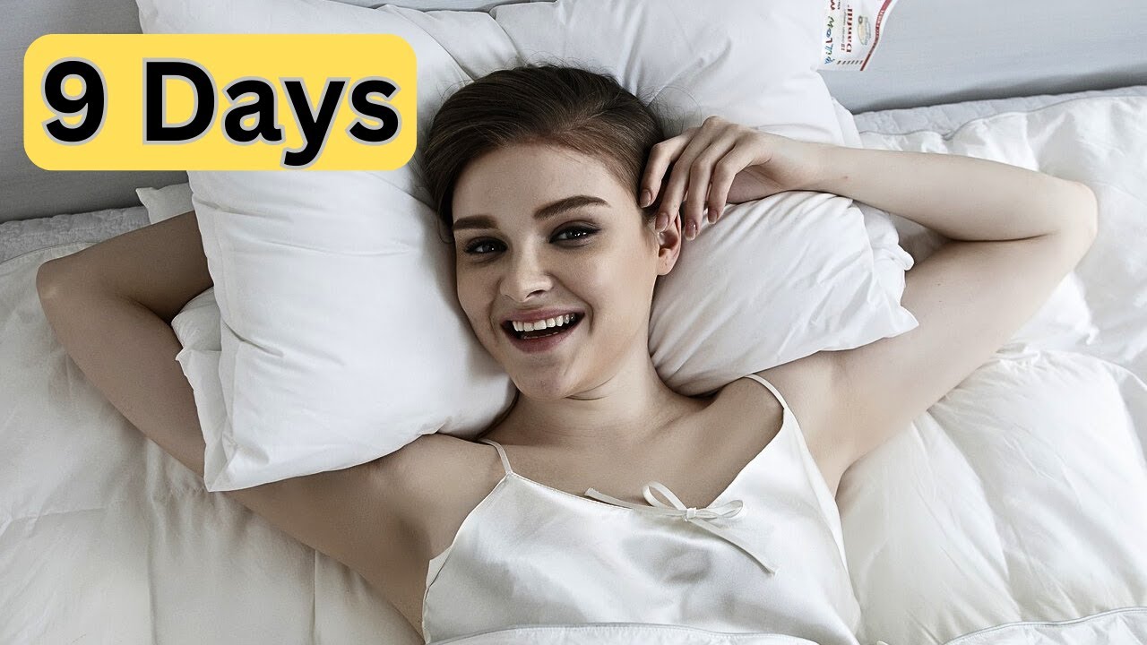 How I solved my sleep problem in 9 days - YouTube