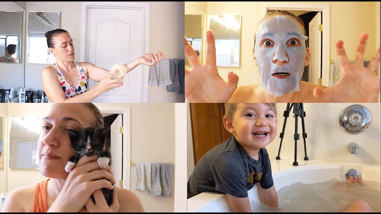 The ULTIMATE GREEN BEAUTY Spa Routine | CAT LADIES COLLAB 🐈