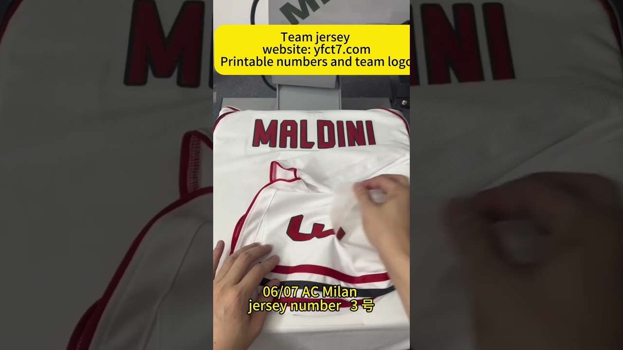 Retro jersey 06/07 AC Milan 