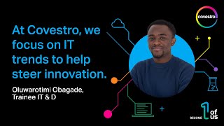 Traineeships at Covestro | IT & Digitization | Covestro