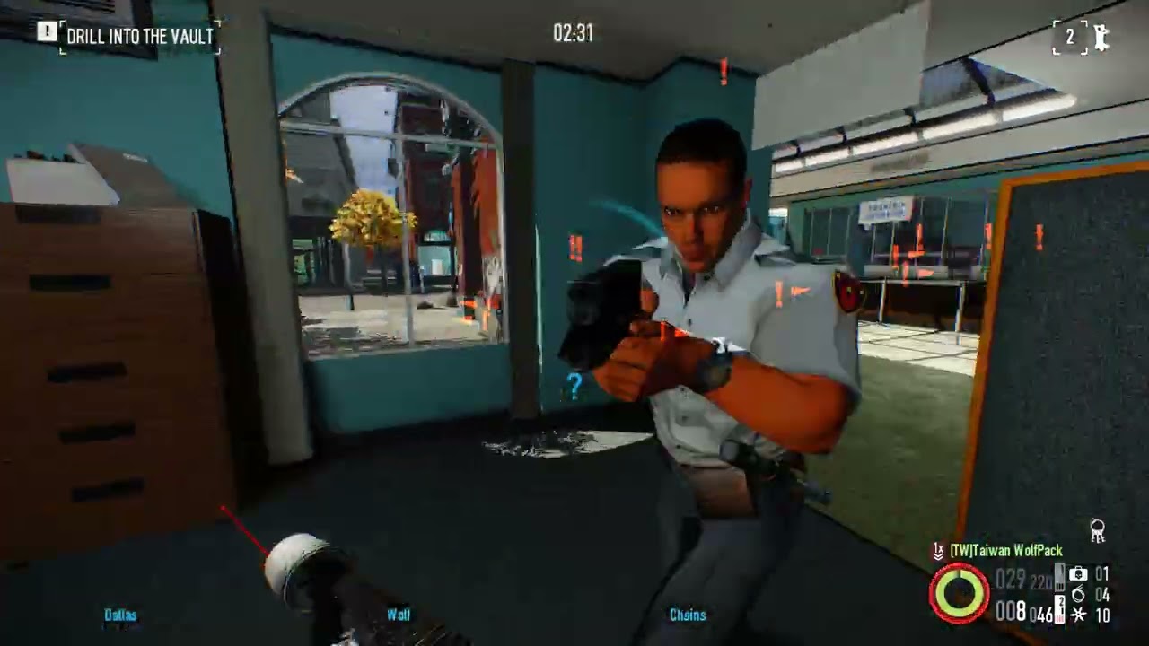 "ninja style" Payday 2 Bank Heist: Gold｜Death Sentence Stealth Gameplay