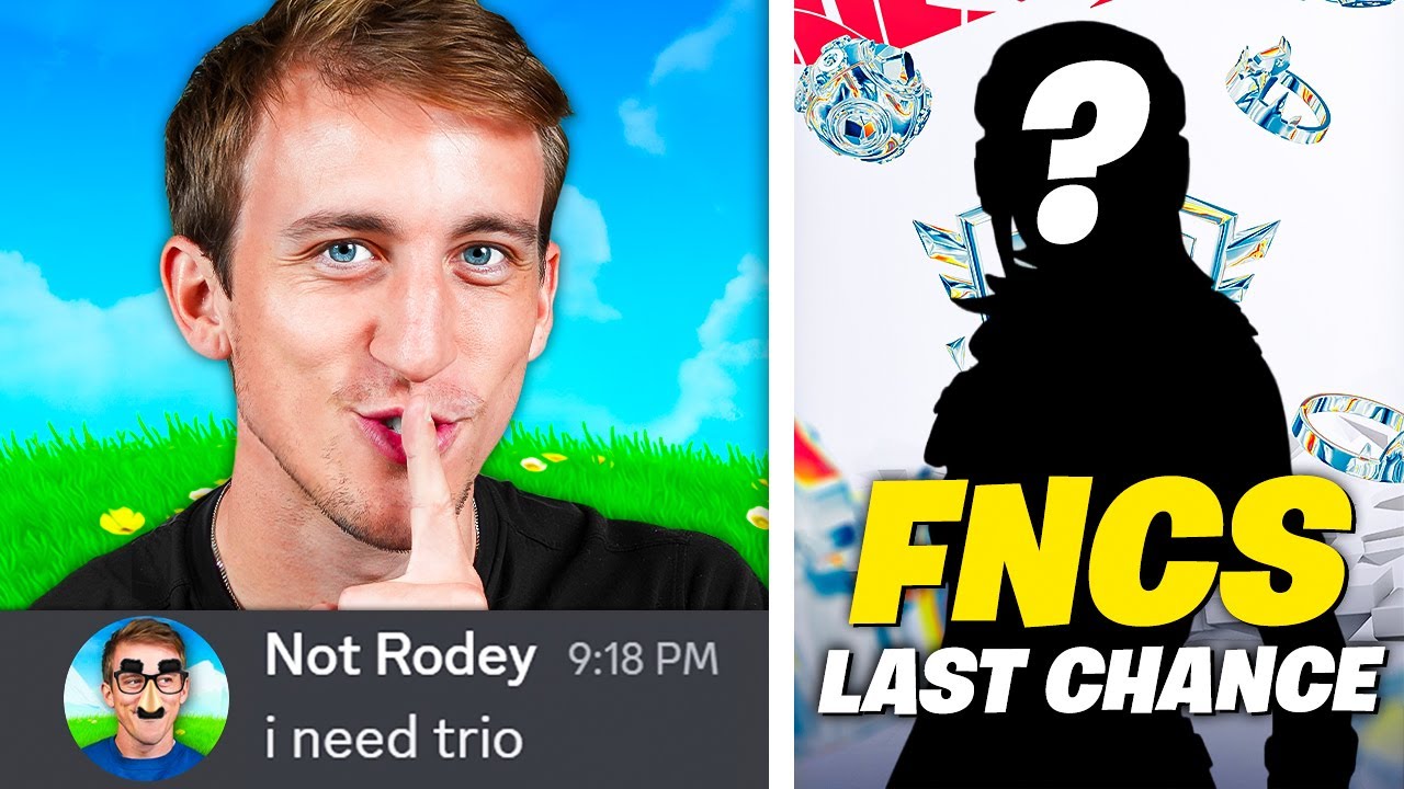 I Picked My FNCS Trio in a Toxic Discord