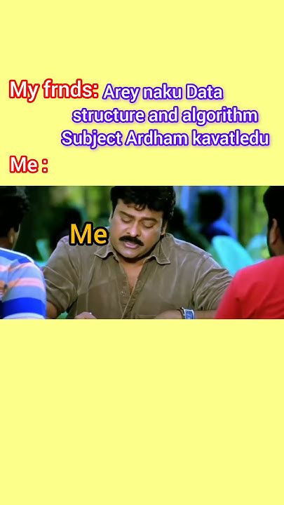 Data structure and algorithm #funny #comedy #comedy #memes #ytshorts # ...