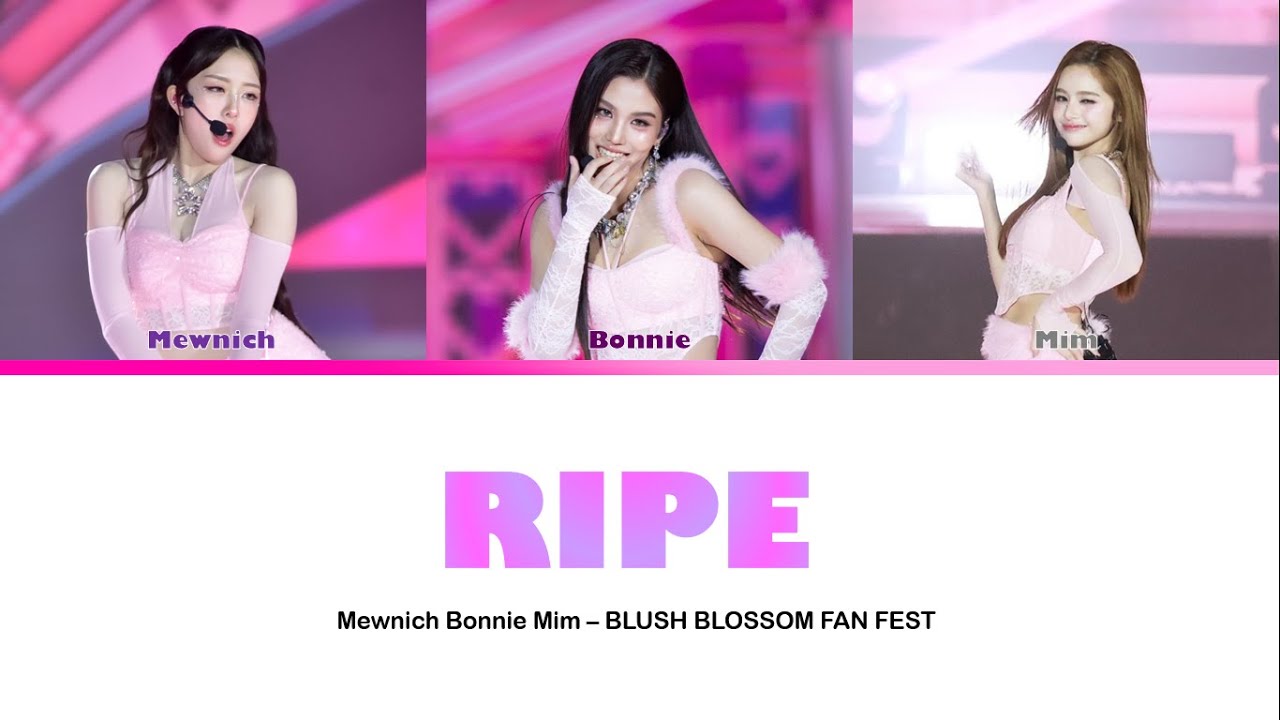 คิดดีไม่ได้เลย (RIPE) Mewnich Bonnie Mim | Blush Blossom fan fest