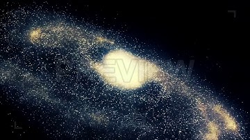 Spiral Galaxy Stock Motion Graphics