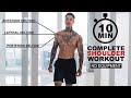 Complete 10 Min Shoulder Workout | No Equipment