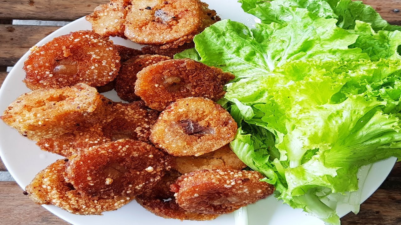 Awesome Cooking Fried Rice Cake Delicious Recipe - How To Deep Fry Rice Cake Pieces 1 - YouTube