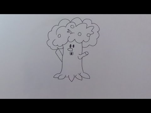 how to draw whispy woods | draw whispy woods | whispy woods - YouTube
