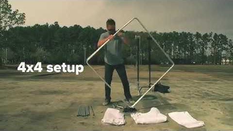 Glide Gear BFS 100- 3 in 1 Collapsible Silk Scrim Diffuser 4x4 / 6x6 / 8x8