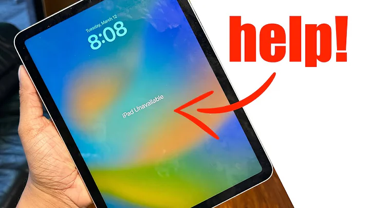 Restore Unavailable iPad Air -  iPad 10 - iPad 11 etc  - Disabled - How To Remove Password