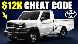 Toyota CEO Revealed the Industry With NEW $12K Pickup Truck — It's Basically A CHEAT CODE!