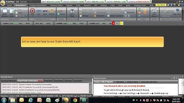 Trade from MS Excel | Sharekhan TradeTiger