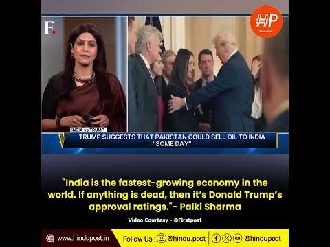 "...If anything is dead, then it’s Donald Trump’s approval ratings."- Palki Sharma