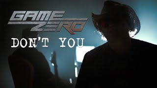 GAME ZERO - Don't You (Official Video) - Simple Minds cover