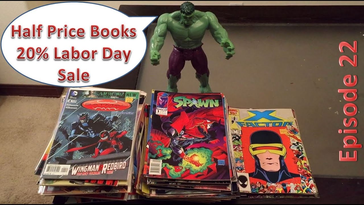 Half Price Books Comic Book Haul 22 (Super Labor Day Sale!) YouTube