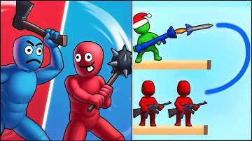 Who Stays Last VS Bazooka Boy Game - All Levels SpeedRun ep2