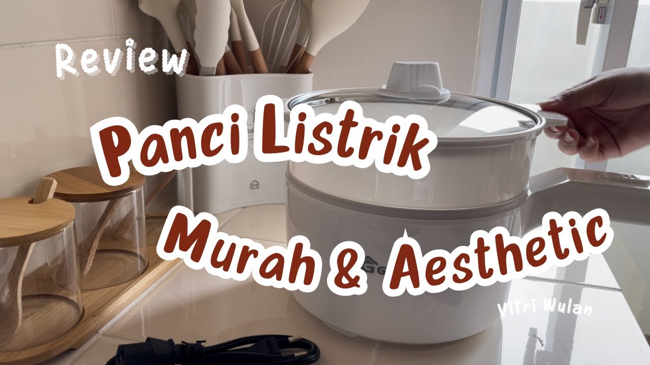Review Panci Listrik Murah & Aesthetic | GM Bear