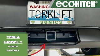How To Install Trailer Hitch On 2026 Tesla Model Y X5006S Ecohitch