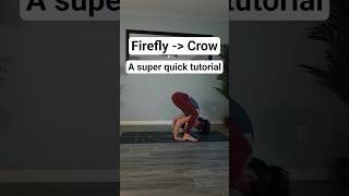 Firefly to Crow: Quick yoga arm balance tutorial