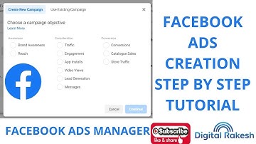 Facebook Ads Manager - 5 Steps Guide to Create a Facebook Ad From Your Page