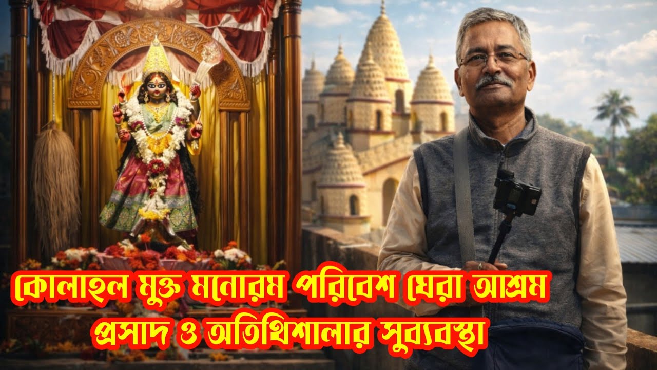 কোলাহল মুক্ত মনোরম পরিবেশ ঘেরা মা করুণাময়ী আশ্রম। প্রসাদ ও রাত্রিবাসের সুন্দর বাবস্থা ।