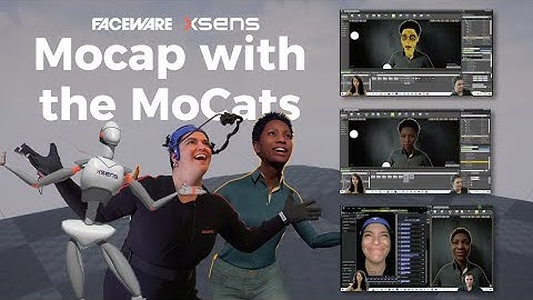 MetaHuman character profile with Faceware (part of the “Mocap with the MoCats” webinar)