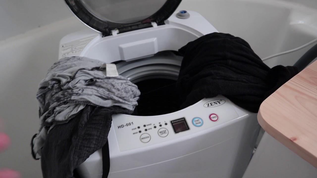 Day 44 - I Bought an Awesome Portable Washing Machine (Zeny HD-001)