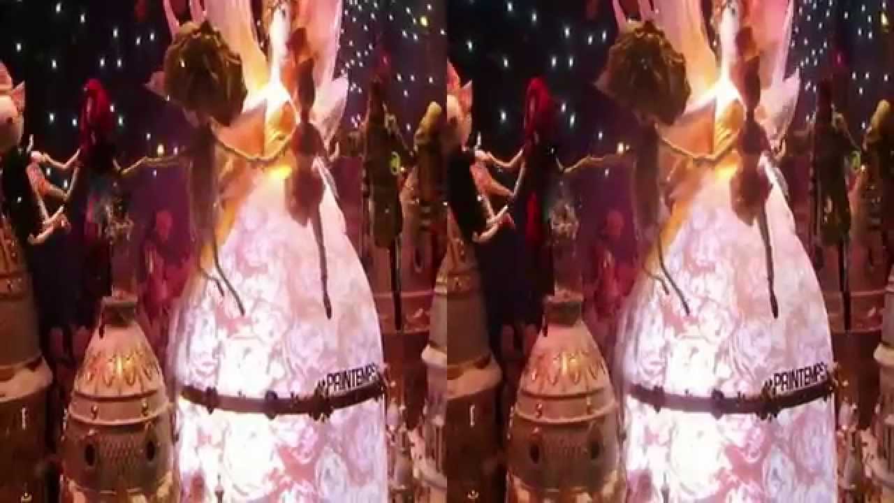 VITRINE DE NOEL 2015 (PRINTEMPS) en 3D #01