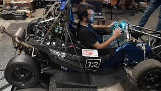 FSAE Bulgaria pneumatic gear shifter first test