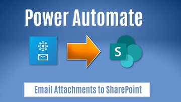 Send Group Email Attachments to SharePoint Power Automate
