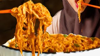 Asmr  Jamur Enoki Saus Gochujang
