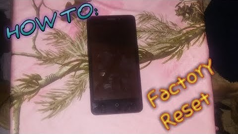 How To: Factory Reset On ZTE Prestige